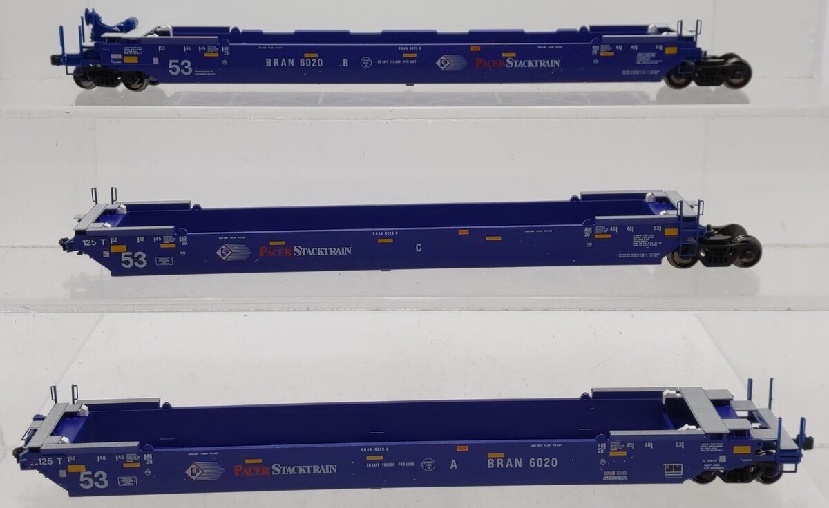 Kato 30-9055 HO PACER Maxi-IV Well Car #6020