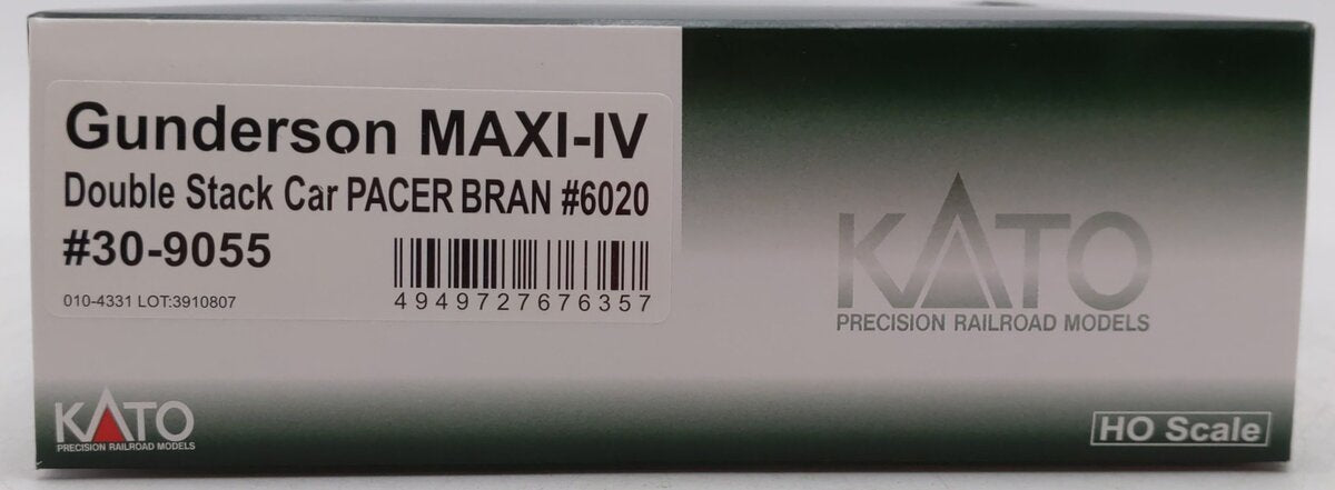 Kato 30-9055 HO PACER Maxi-IV Well Car #6020