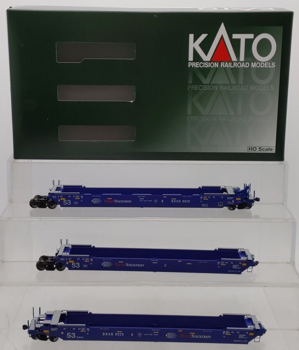 Kato 30-9055 HO PACER Maxi-IV Well Car #6020