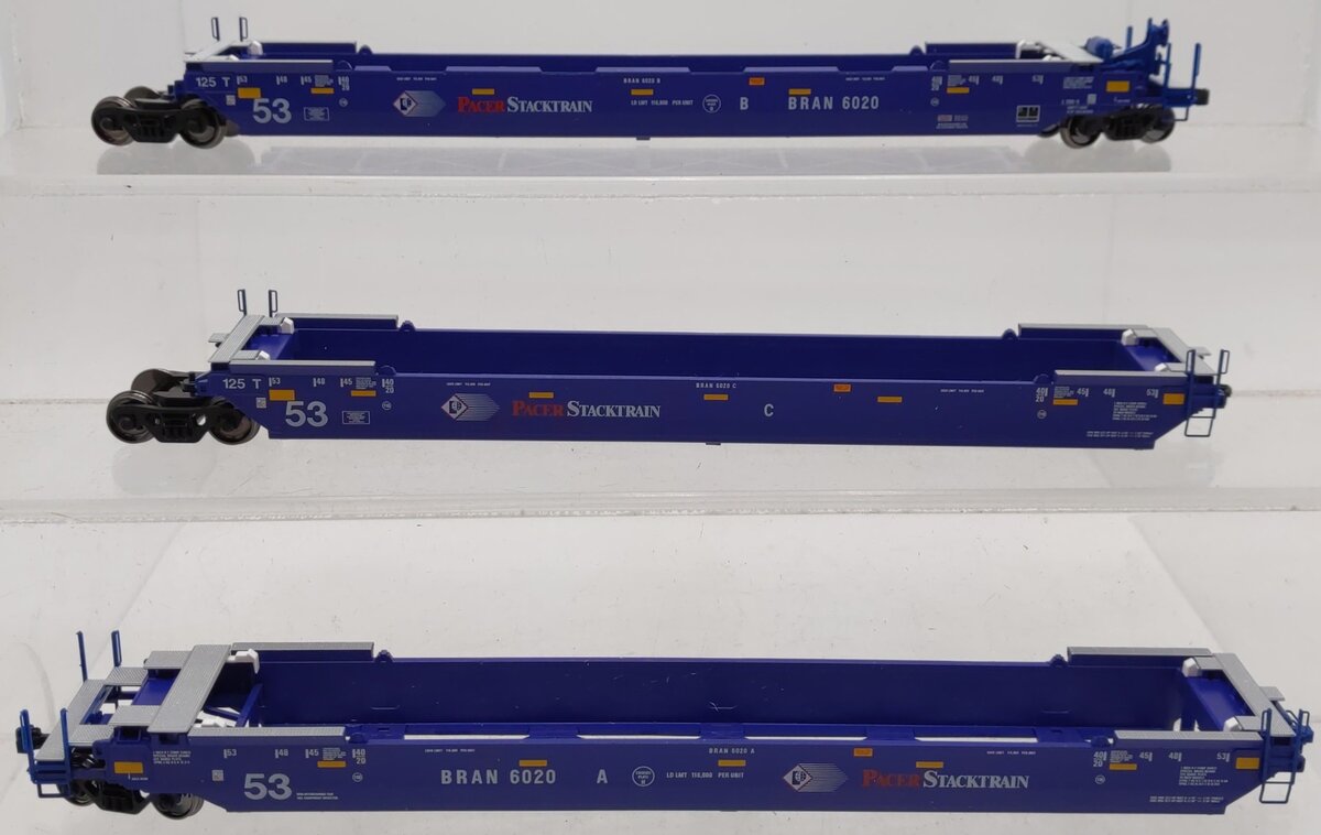 Kato 30-9055 HO PACER Maxi-IV Well Car #6020