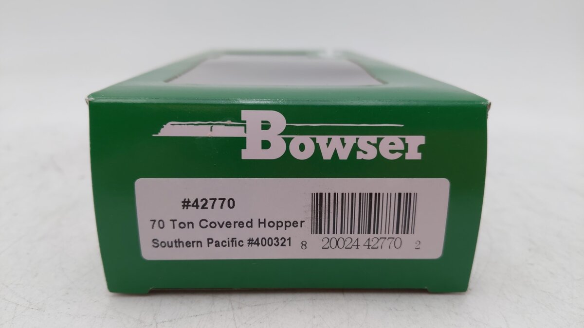 Bowser 42770 HO Southern Pacific 70t 2-Bay Covered Hopper #400321