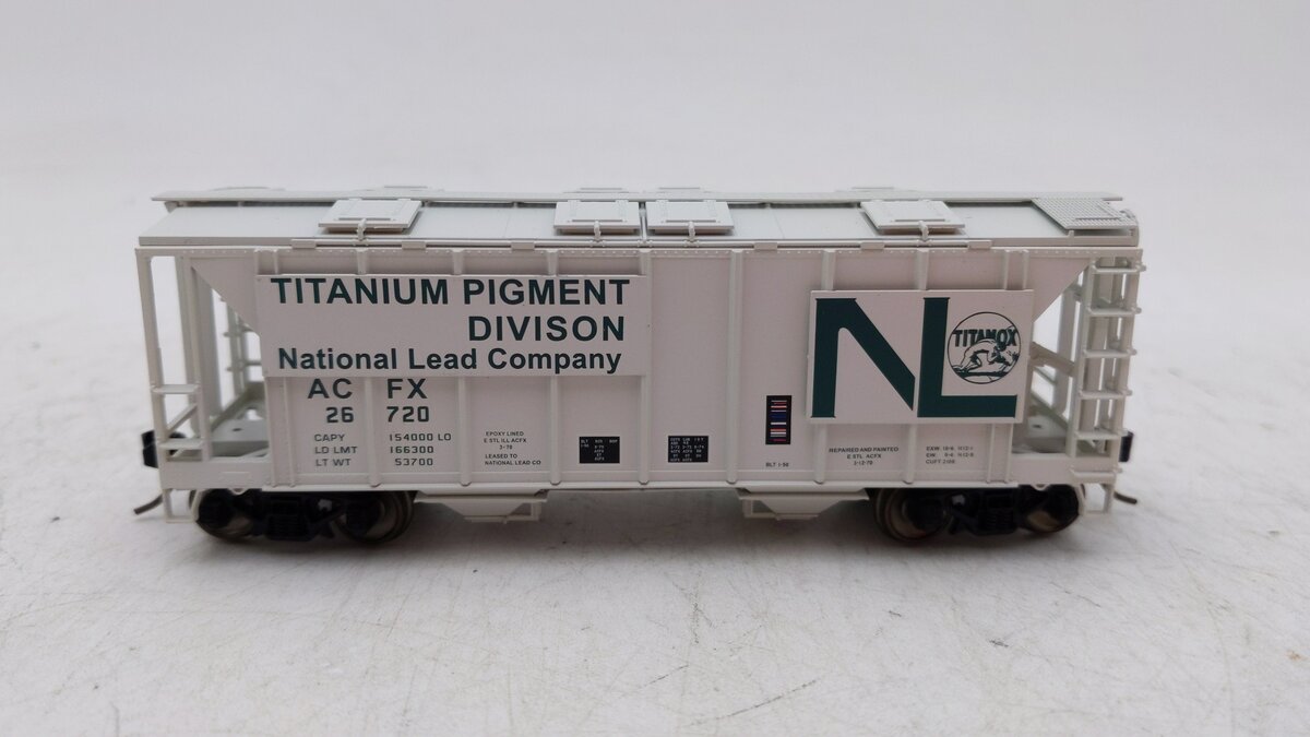 Bowser 42764 HO American Car & Foundry (ACFX) 70t 2-Bay Covered Hopper #26720