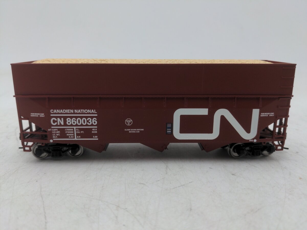 Bowser 42586 Ho Canadian National Woodchip Hopper RTR #860036