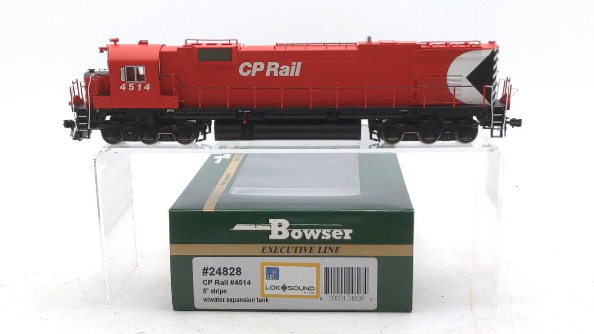 Bowser 24828 HO Canadian Pacific Diesel Locomotive with DCC & Sound #4514