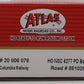 Atlas 20006078 HO British Columbia Railway NSC 5277 50' Plug-Door Boxcar #851028