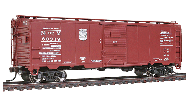 Atlas 20001261 HO Nacionales De Mexico 1932 ARA Boxcar #60819