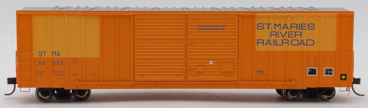 Atlas 20006306 HO St. Maries River RR FMC 5503 52' Double-Door Box Car #52027