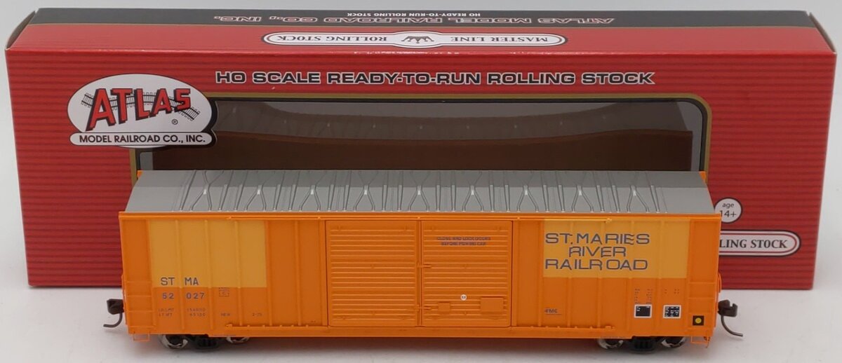 Atlas 20006306 HO St. Maries River RR FMC 5503 52' Double-Door Box Car #52027