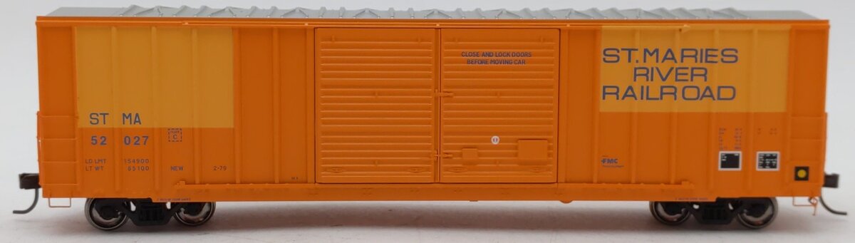 Atlas 20006306 HO St. Maries River RR FMC 5503 52' Double-Door Box Car #52027