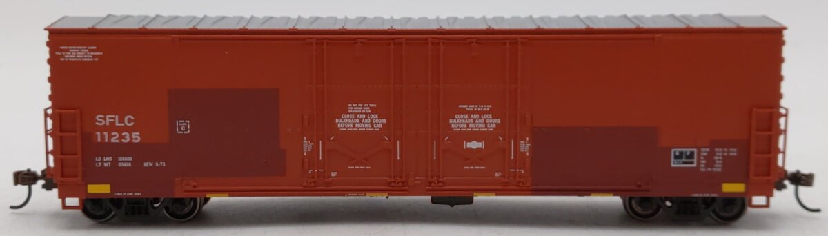 Athearn 67438 HO SFLC RTR 50' Evans Ex-DW DD Plug Box #11235
