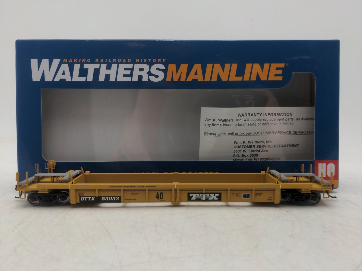 Walthers 910-5629 HO TTX Corporation 40' Well Car #53033