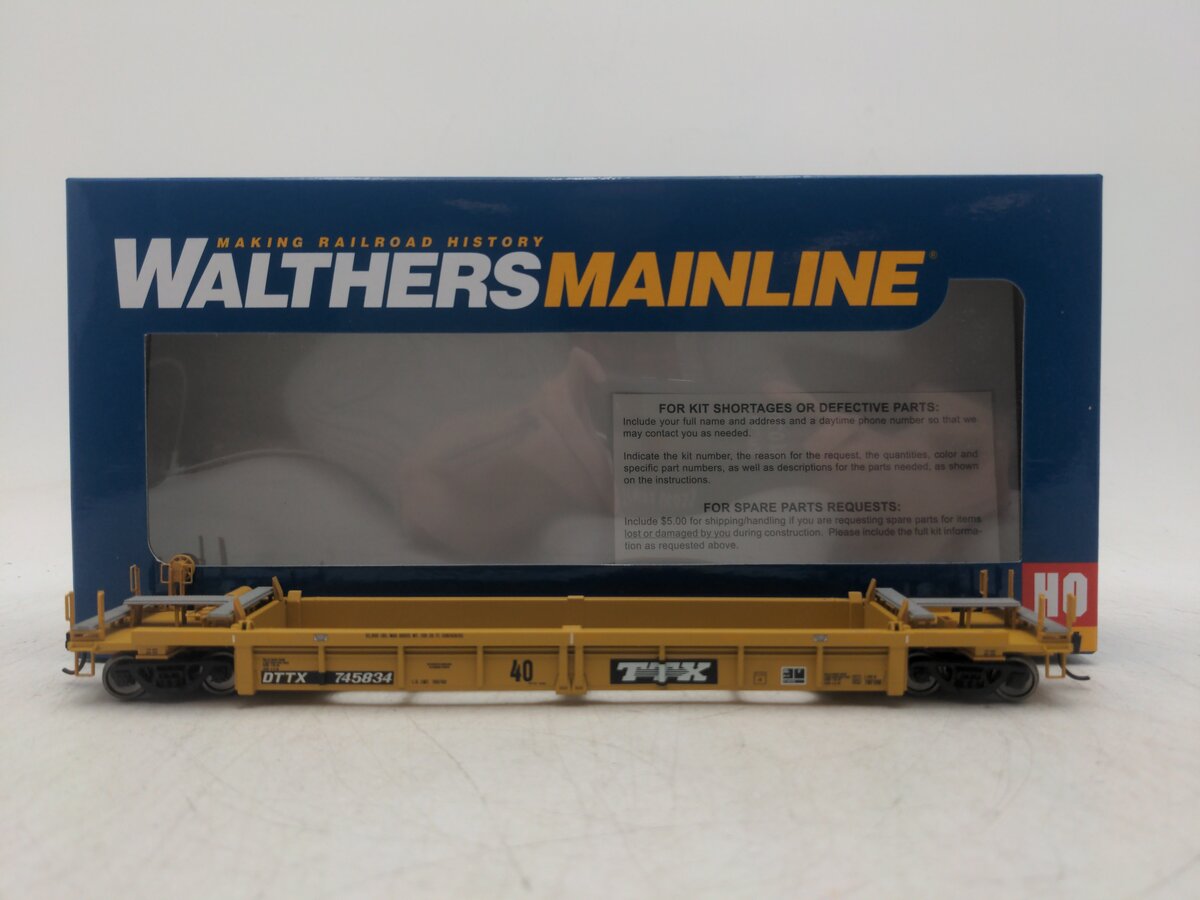 Walthers 910-5635 HO TTX Corporation 40' Well Car #745834