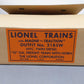 Lionel 6-38310 O Gauge 2185W New York Central AA Diesel Freight Train Set EX/Box