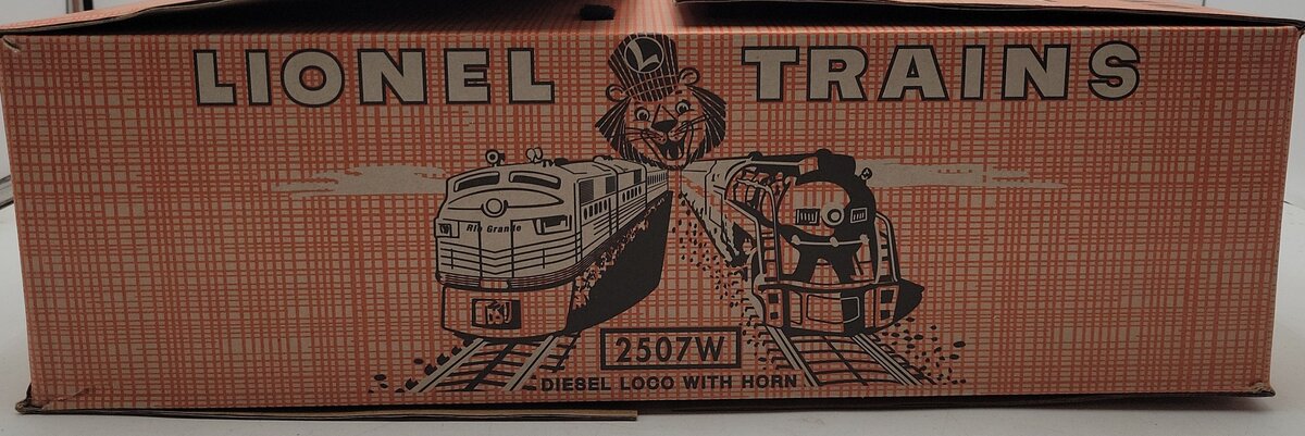 Lionel 6-38324 O Gauge New Haven F3 Diesel Freight Train Set #2507W EX/Box