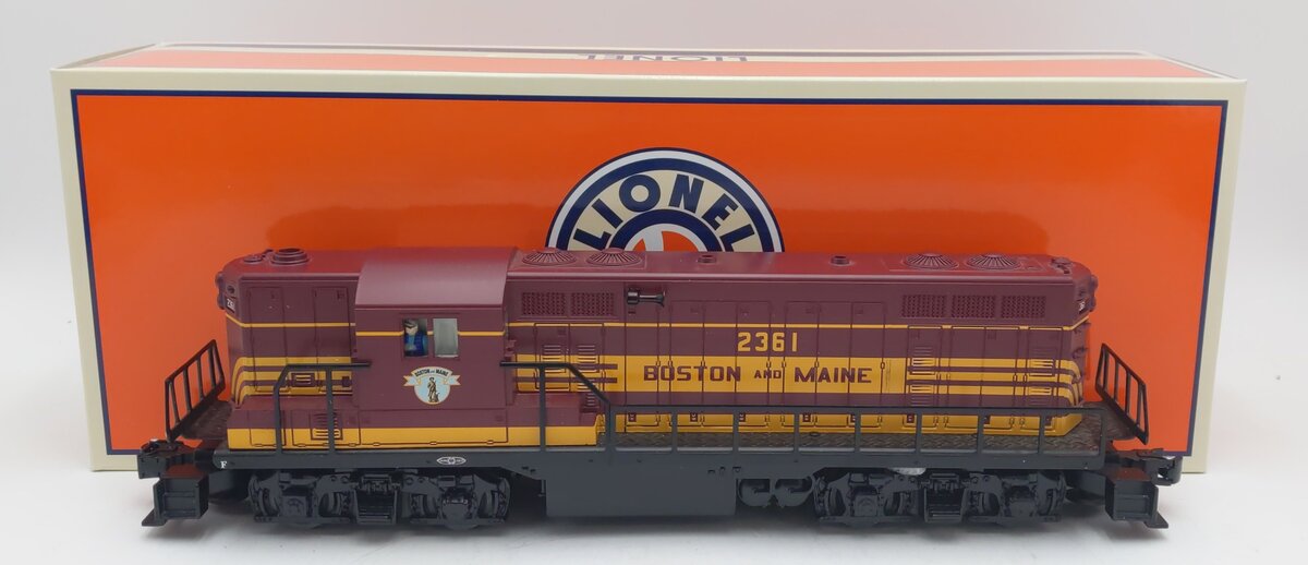 Lionel 6-58214 O Gauge LCCA B&M Non-Powered GP-7 Diesel Locomotive #2361 EX/Box