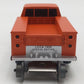Lionel 6-52107 O Gauge LCCA Orange Motorized Pickup Truck EX/Box
