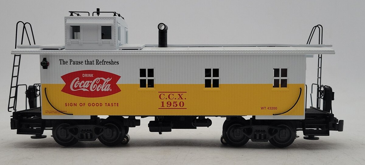 K-Line K616-5101 O Coca-Cola Wood-Sided Caboose EX/Box
