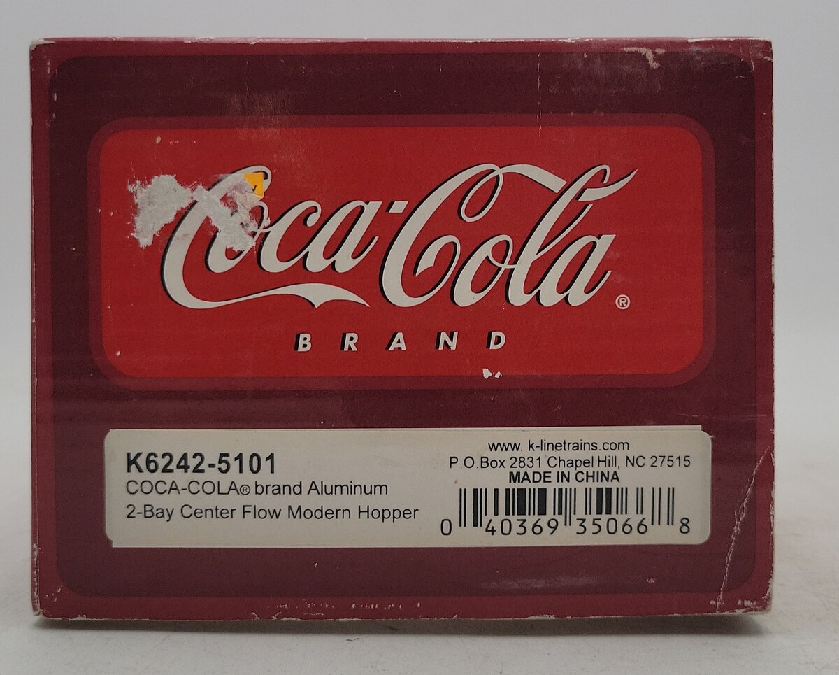 K-Line K6242-5101 Coca-Cola 2-Bay Hopper EX/Box
