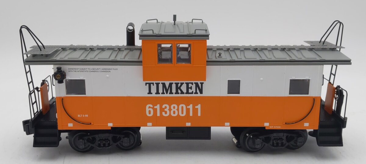 K-Line K613-8011 O Timken Classic Lighted Caboose EX/Box