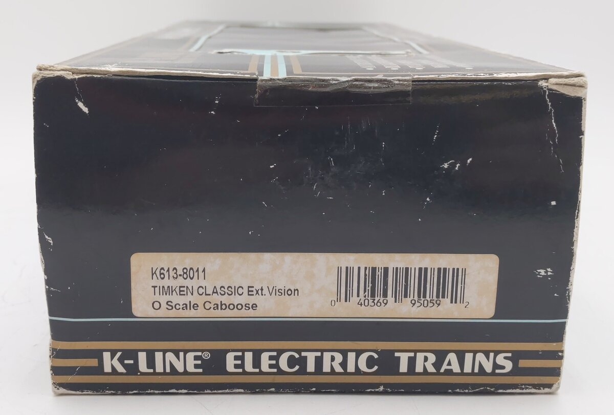K-Line K613-8011 O Timken Classic Lighted Caboose EX/Box