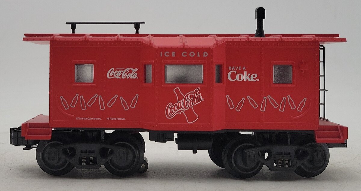 K-Line K614-5102 O Gauge Coca-Cola Bay Window Caboose EX/Box