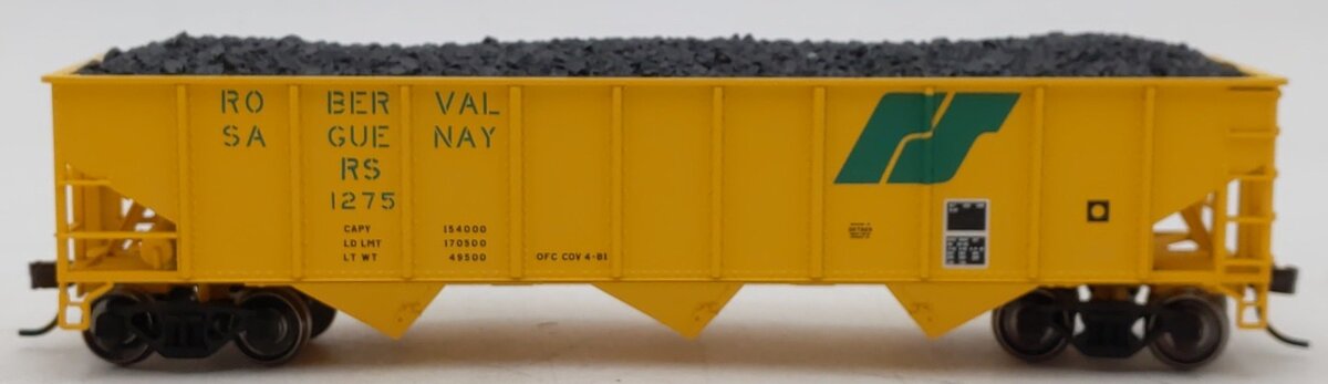 Atlas 20001243 HO R&S Trainman 70-Ton 3-Bay Hopper #1275
