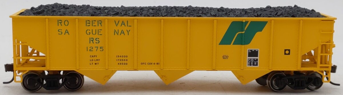 Atlas 20001243 HO R&S Trainman 70-Ton 3-Bay Hopper #1275
