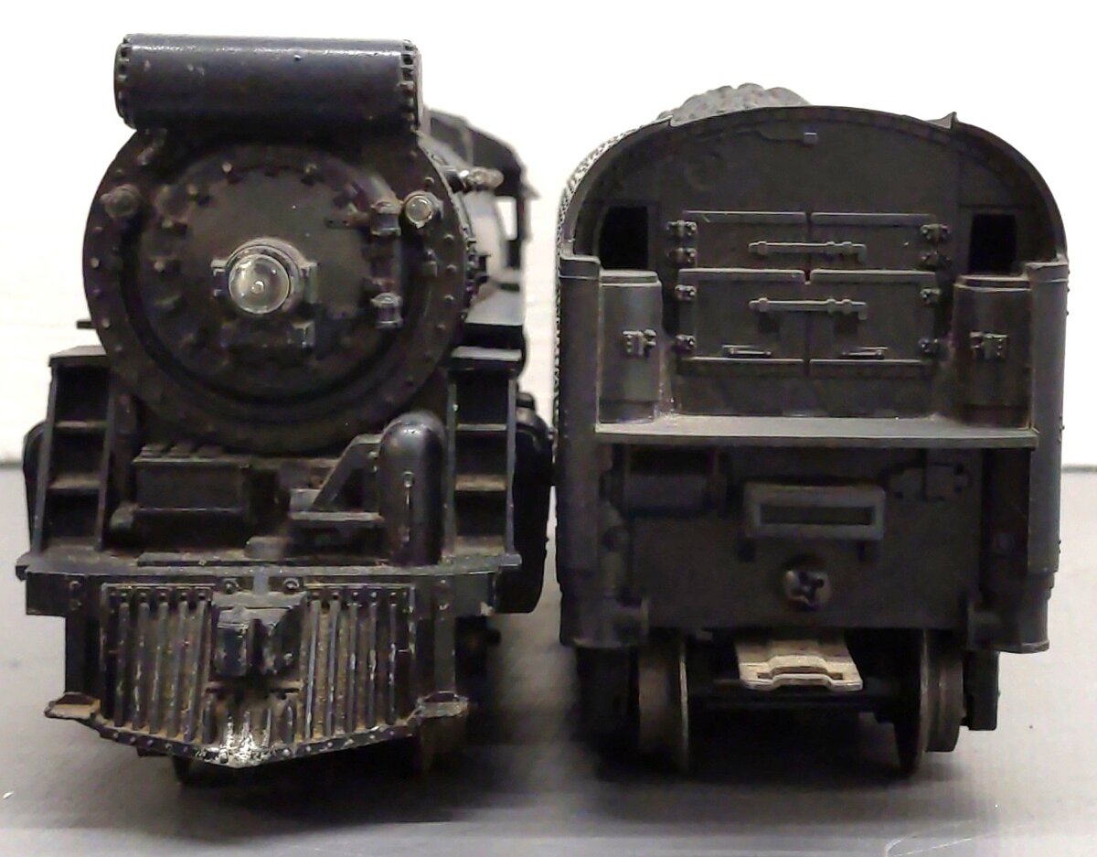 Lionel 665 Vintage O 4-6-4 Steam Locomotive w/ Smoke Chamber & 2671W Tender