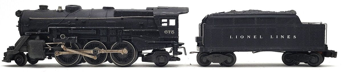 Lionel 2025 Vintage O 2-6-2 Die-Cast Steam Locomotive w/ Lionel Lines Tender VG