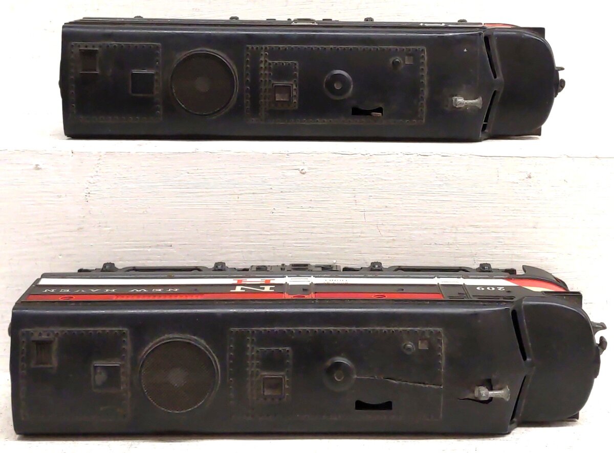Lionel 209 Vintage O New Haven Alco AA Diesel Locomotive Set
