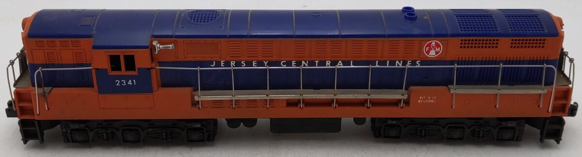 Lionel 2341 Vintage O Jersey Central FM - Reproduction Shell VG