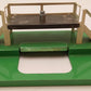 Lionel 3662 Vintage O Brn & Wht Large Operating Milk Car Bar-End Trks w/Platform VG/Box