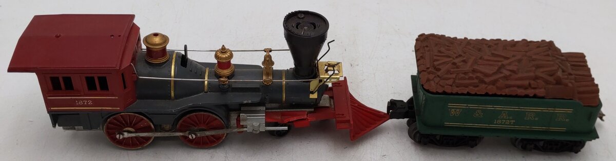 Lionel 1872 Vintage O General 4-4-0 Steam Locomotive & Tender