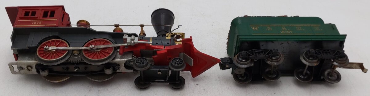 Lionel 1872 Vintage O General 4-4-0 Steam Locomotive & Tender