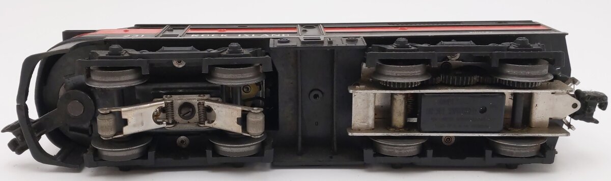 Lionel 231 Vintage O Rock Island Alco Powered A Unit Diesel Locomotive VG