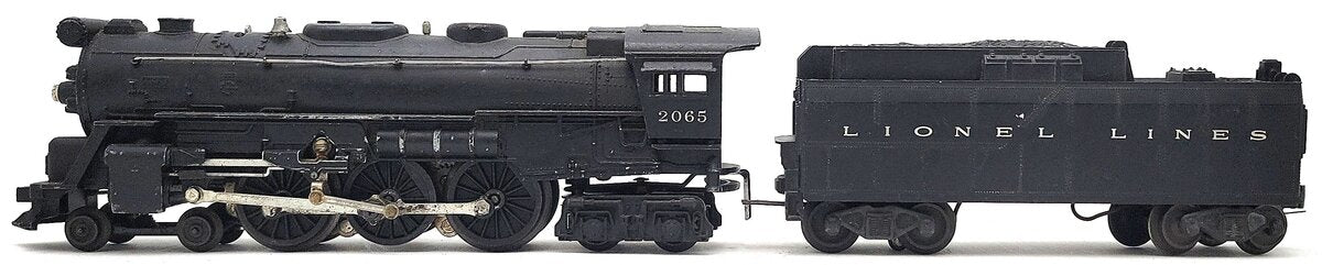 Lionel 2065 Vintage O 4-6-4 Hudson Steam Locomotive & 6026W Tender VG