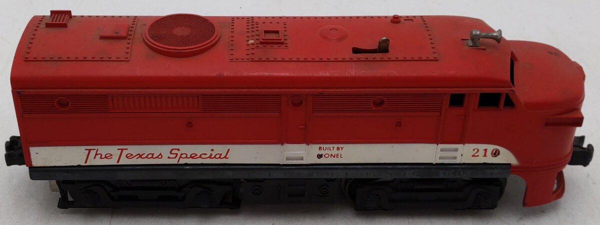 Lionel 210 O Vintage Texas Special A Diesel Locomotive #210 VG