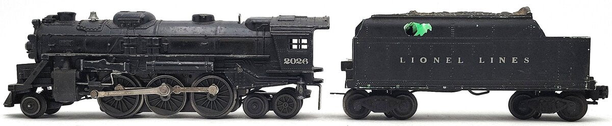 Lionel 2026 Vintage O 2-6-4 Die-Cast Steam Locomotive w/ 6466W Tender