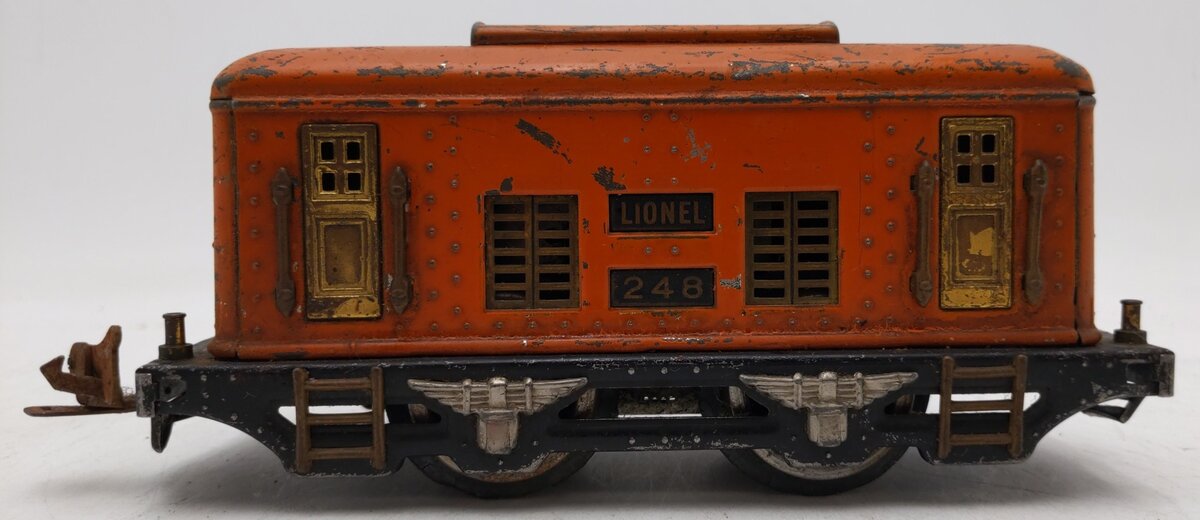 Lionel 248 Vintage O Prewar 0-4-0 Tinplate Powered Electric Locomotive