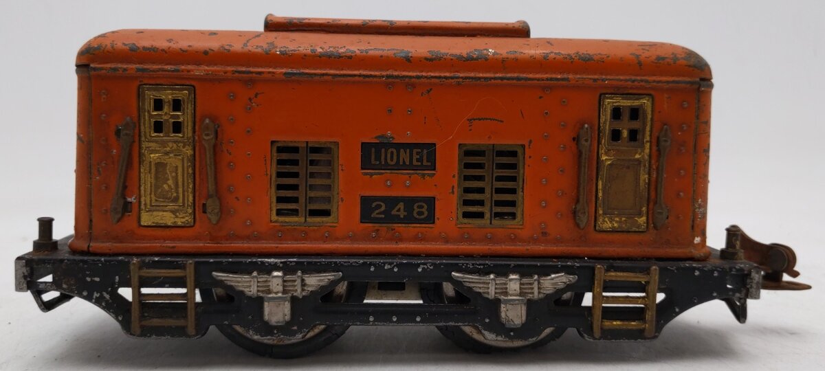 Lionel 248 Vintage O Prewar 0-4-0 Tinplate Powered Electric Locomotive