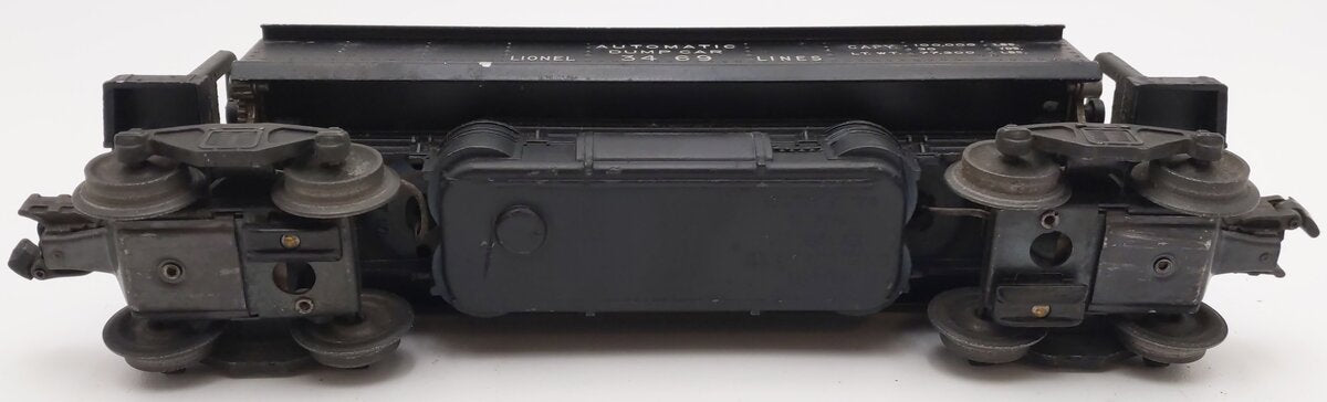 Lionel 3469 Vintage O Lionel Lines Black Automatic Dump Car
