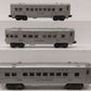 Lionel Vintage O Lionel Lines Lighted Passenger Cars #2422/2423/2429 VG