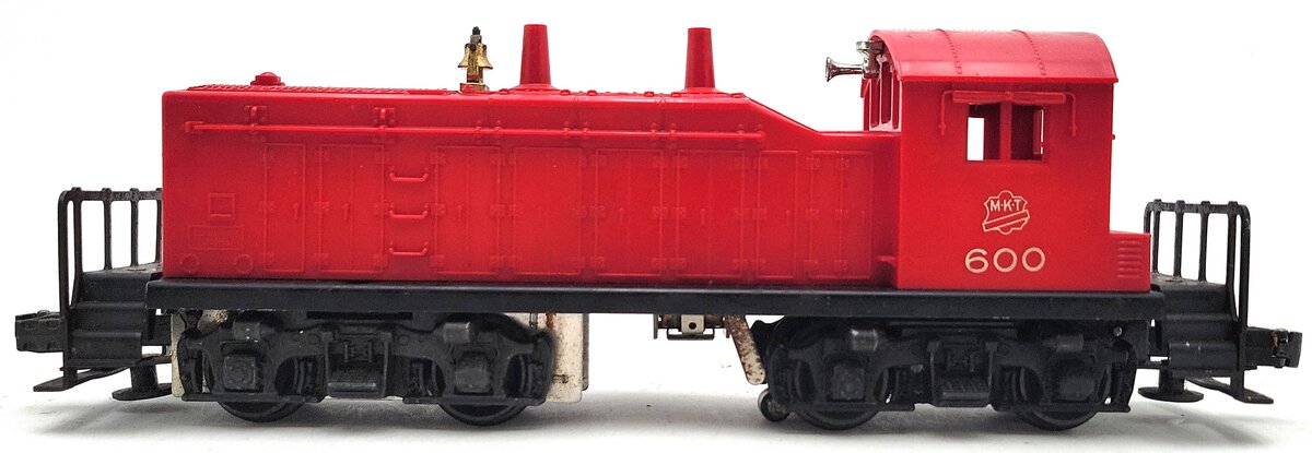 Lionel 600 Vintage O Missouri-Kansas-Texas NW-2 Powered Diesel Locomotive VG