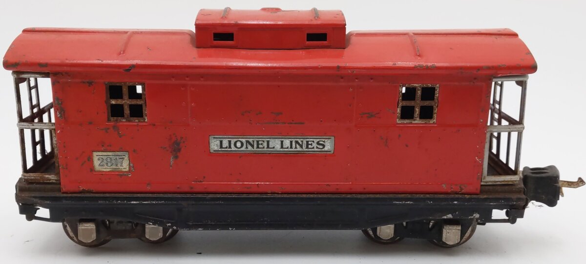 Lionel 2817 Vintage O Prewar Lionel Lines Tinplate Caboose