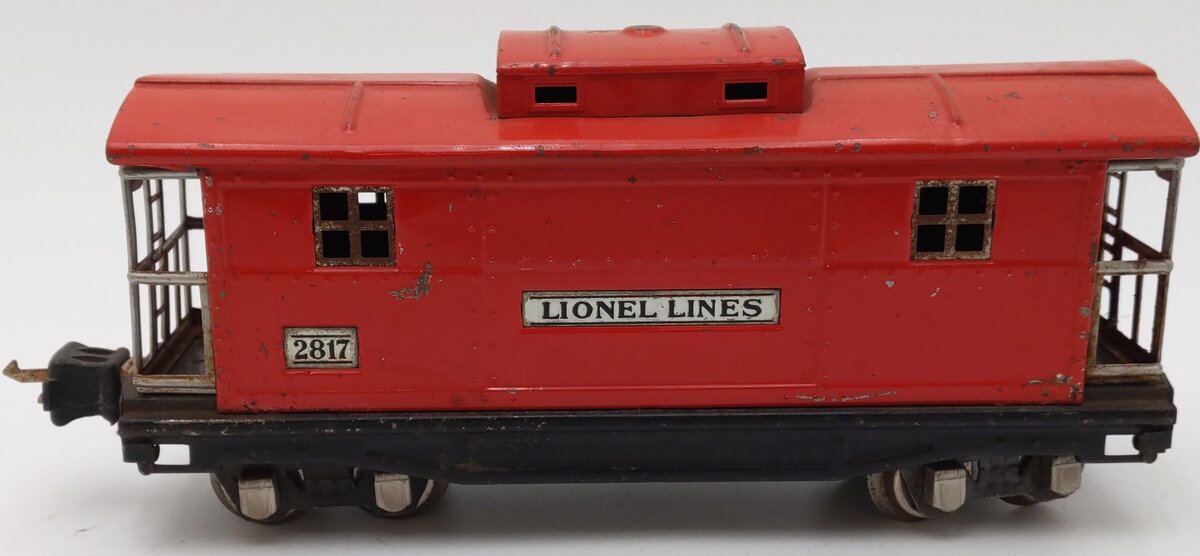 Lionel 2817 Vintage O Prewar Lionel Lines Tinplate Caboose