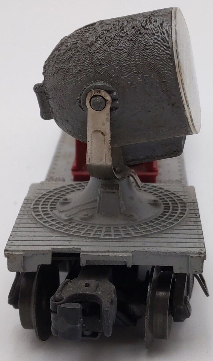 Lionel 6520 Vintage O Lionel Lines Maroon Generator Operating Searchlight Car VG
