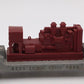 Lionel 6520 Vintage O Lionel Lines Maroon Generator Operating Searchlight Car VG