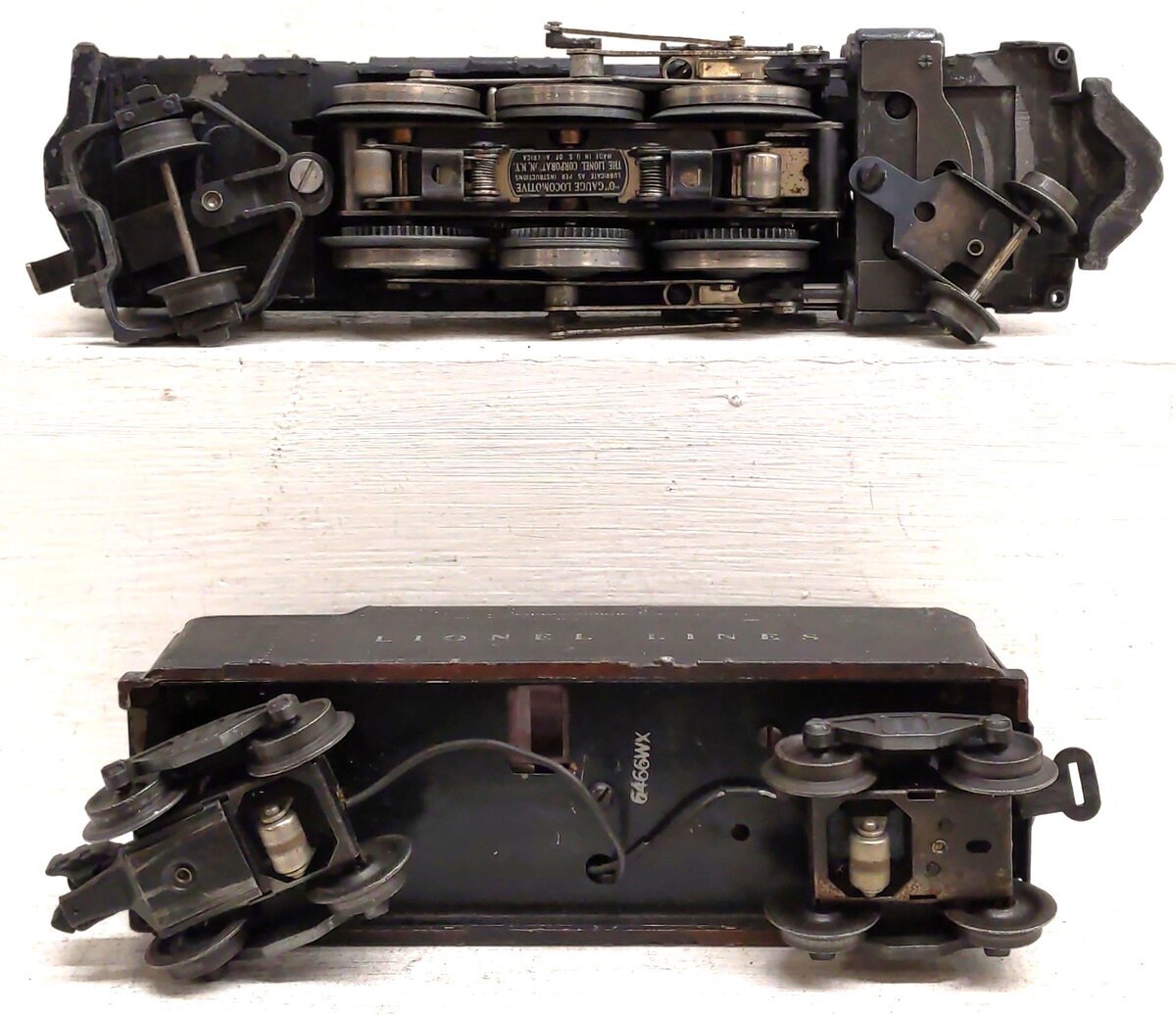 Lionel 675 Vintage O 2-6-2 K4 Pacific Die-Cast Steam Locomotive w/ 6466WX Tender VG