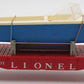 Lionel 6801-75 Vintage O Flatcar with Blue & White Boat VG/Box