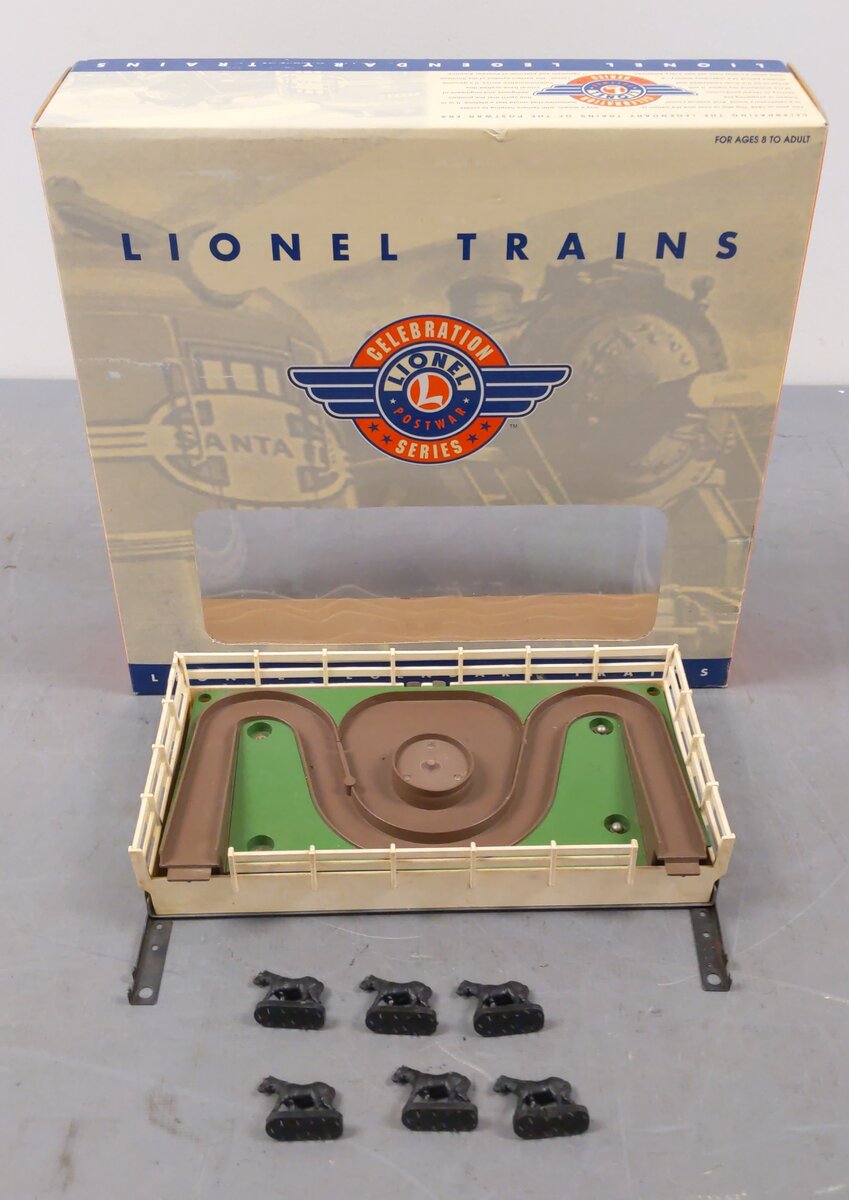 Lionel 6-36703 O Gauge Circus PWC Operating Stock Car And Corral Set EX/Box